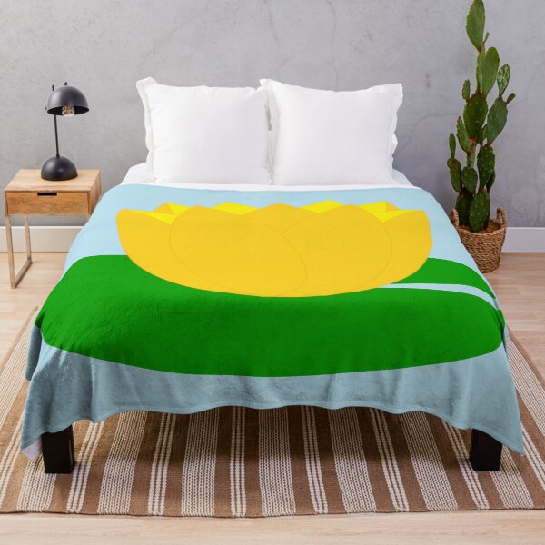 Item preview, Yellow Water Lily Digital Art | Melanie Jensen Illustrations designed and sold by Melanie Jensen.