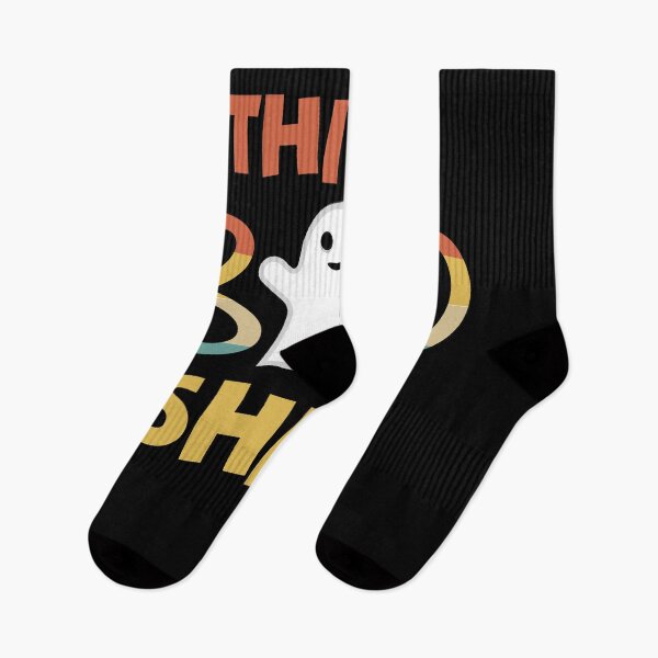 Item preview, This Is Boo Sheet Ghost Retro Halloween designed and sold by Simeon	 Dorelus.