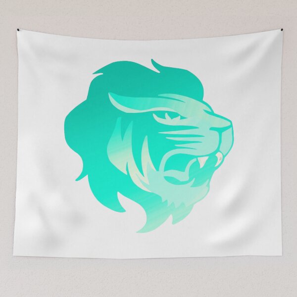 Item preview, Turquoise Lion, Animals style designed and sold by Dven-Clothes.