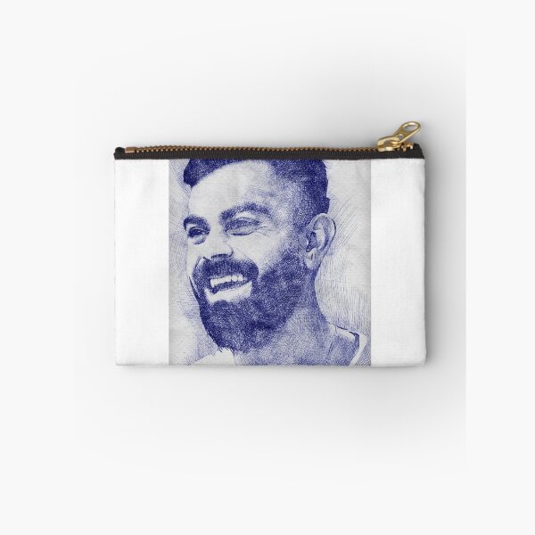 Artikelvorschau, Virat Kohli indisches Kricketspieler-Skizzenporträt entworfen und verkauft von KARTICK DUTTA.