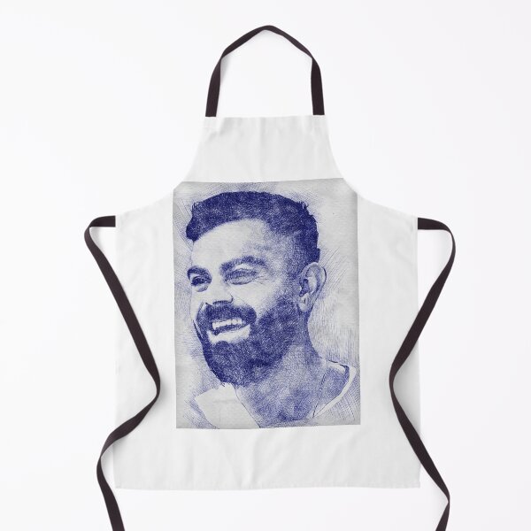 Item preview, Virat Kohli Indian cricketer sketch portrait designed and sold by KARTICK DUTTA.
