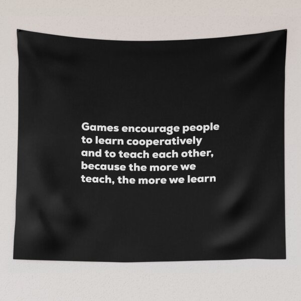 Item preview, Games Encourage People To Learn … designed and sold by So Witcasm ?.
