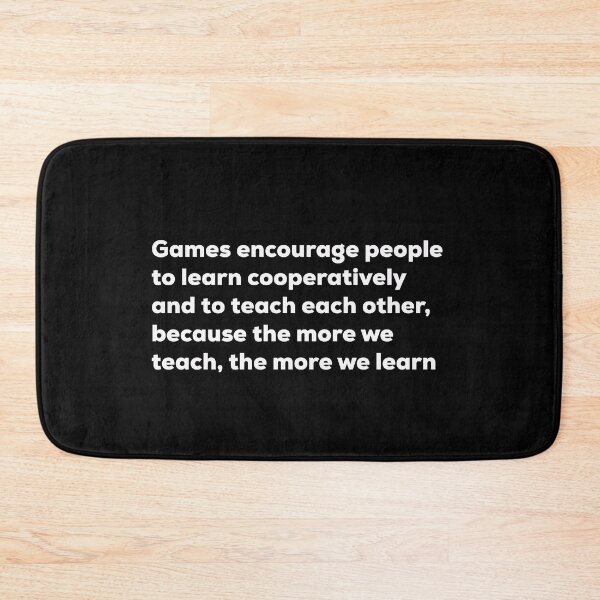 Item preview, Games Encourage People To Learn … designed and sold by So Witcasm ?.