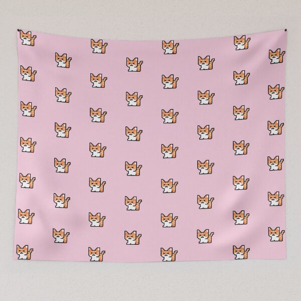 Item preview, Orange Cat in the colorful universe - Funny animal designed and sold by Noice2D.