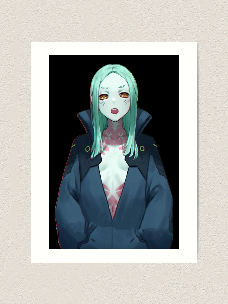 Rebecca cyberpunk: Edgerunners Art Print // Anime Gamer -  Finland