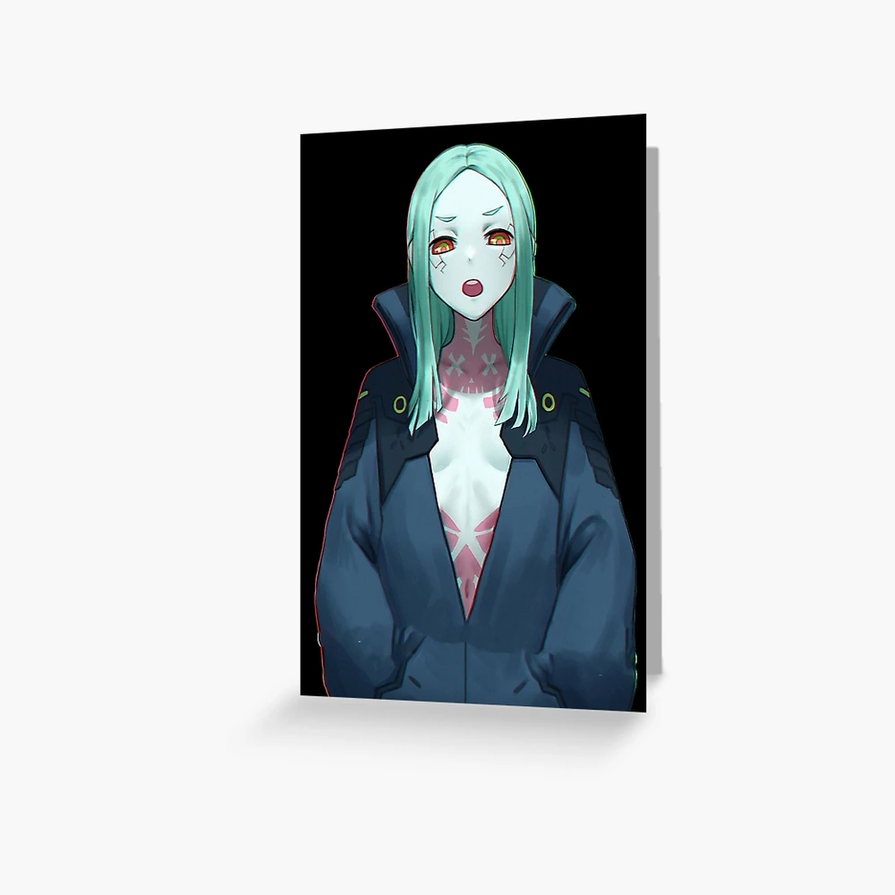 Cyberpunk Edgerunners - Rebecca  Greeting Card for Sale by The