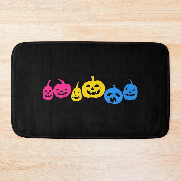 Item preview, Halloween Pan Jack-o-lantern Pumpkins. Pansexual Pride designed and sold by Subtle Pride Shop.