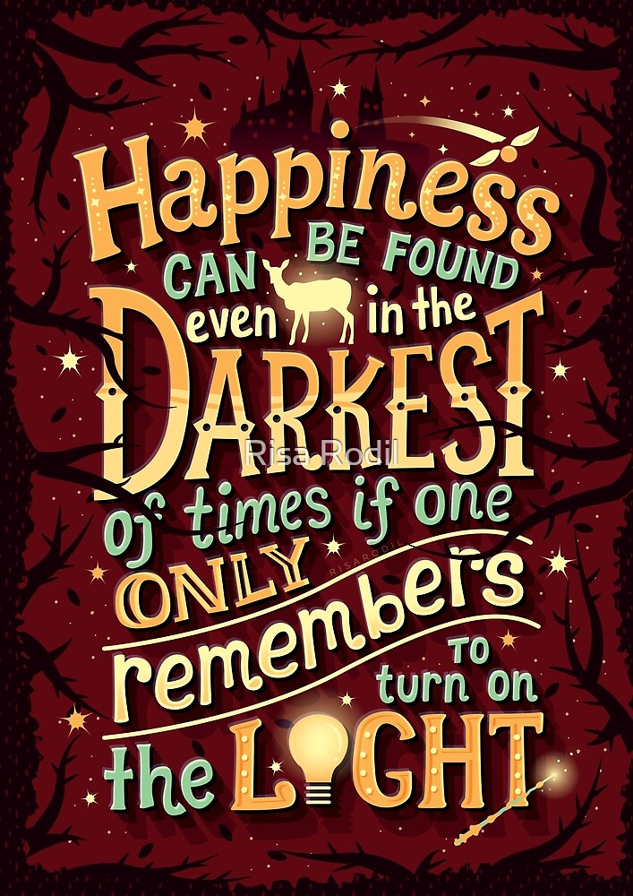 "Happiness" by Risa Rodil  Redbubble