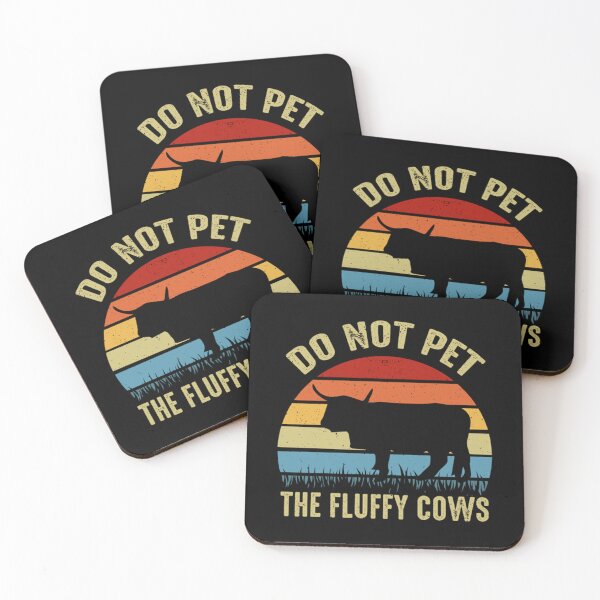 Item preview, Do Not Pet The Fluffy Cow designed and sold by sumadakicta.