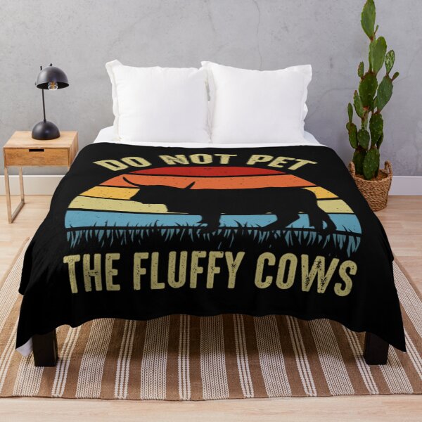 Item preview, Do Not Pet The Fluffy Cow designed and sold by sumadakicta.
