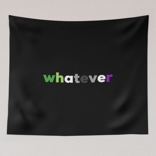 Item preview, whatever Aro Ace. Aroace Pride designed and sold by Subtle Pride Shop.