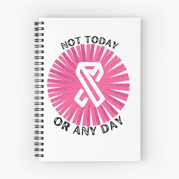 Item preview, Not Today Breast cancer designed and sold by BladaDesign.