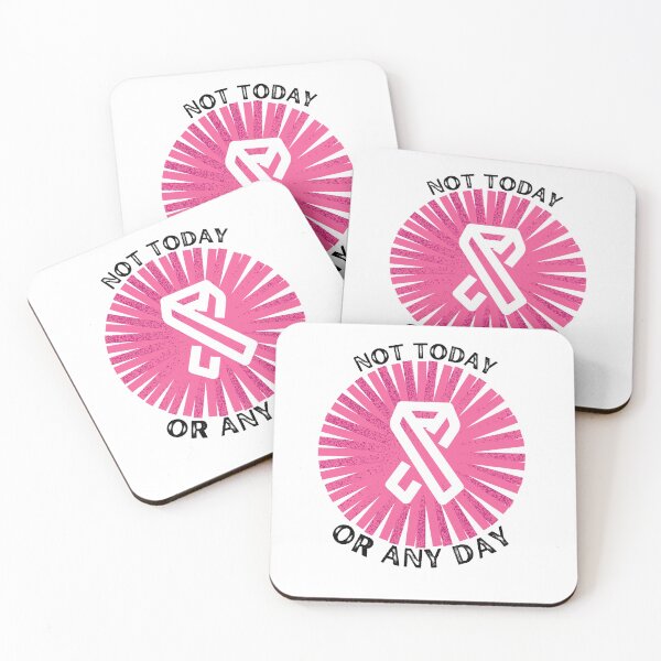Item preview, Not Today Breast cancer designed and sold by BladaDesign.