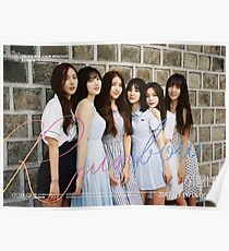 Gfriend (여자친구) Summer Rain (여름비) Poster