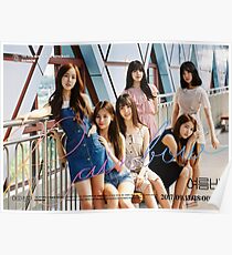 Gfriend (여자친구) Summer Rain (여름비) Poster