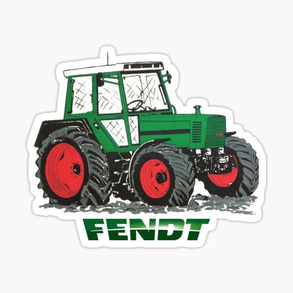 Fendt Traktor Dieselross Aufkleber Decal Adesivi Autocolant
