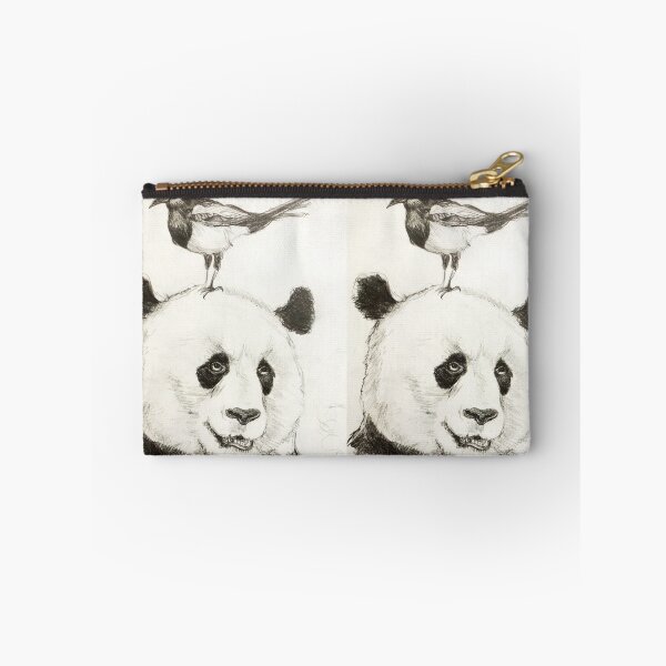 Aperçu de l'œuvre Panda et la pie créée et vendue par Victoria Stanway.