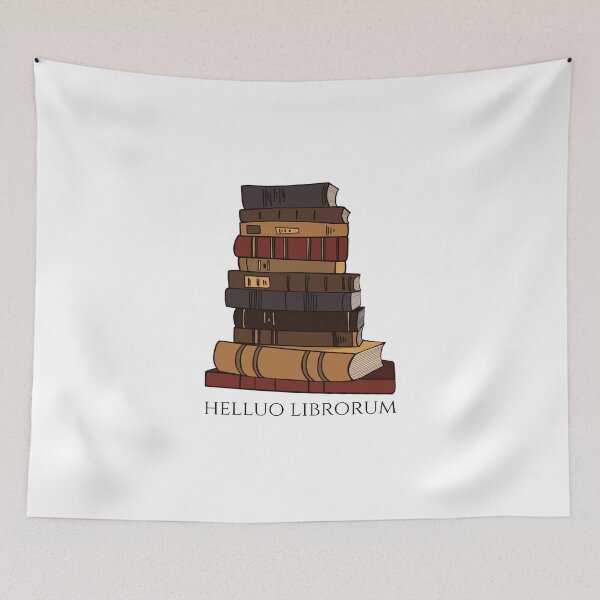 Item preview, Helluo Librorum - Bookworm - Latin Phrase - Reading designed and sold by JourneyCreative.