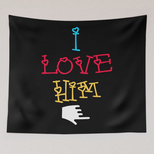 Item preview, I love him designed and sold by Nora Gad.