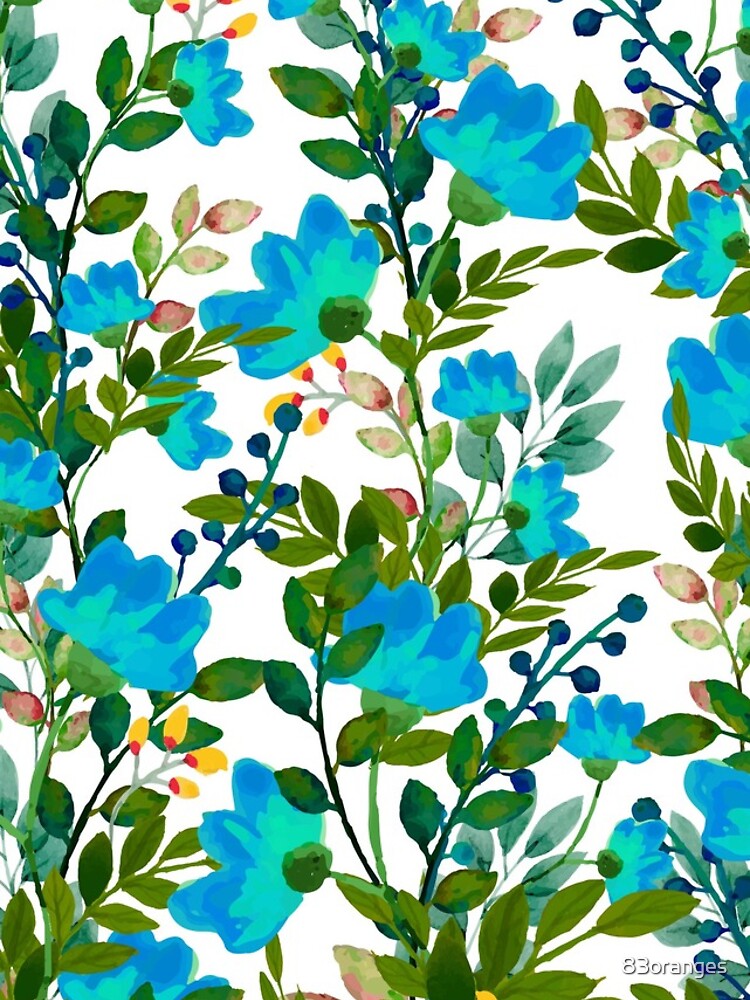 Blue #redbubble #decor #buyart by 83oranges