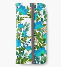 Blue #redbubble #decor #buyart iPhone Wallet/Case/Skin