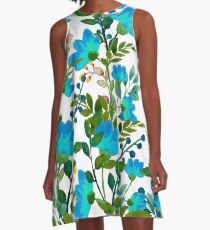 Blau #redbubble #decor #buyart A-Linien Kleid