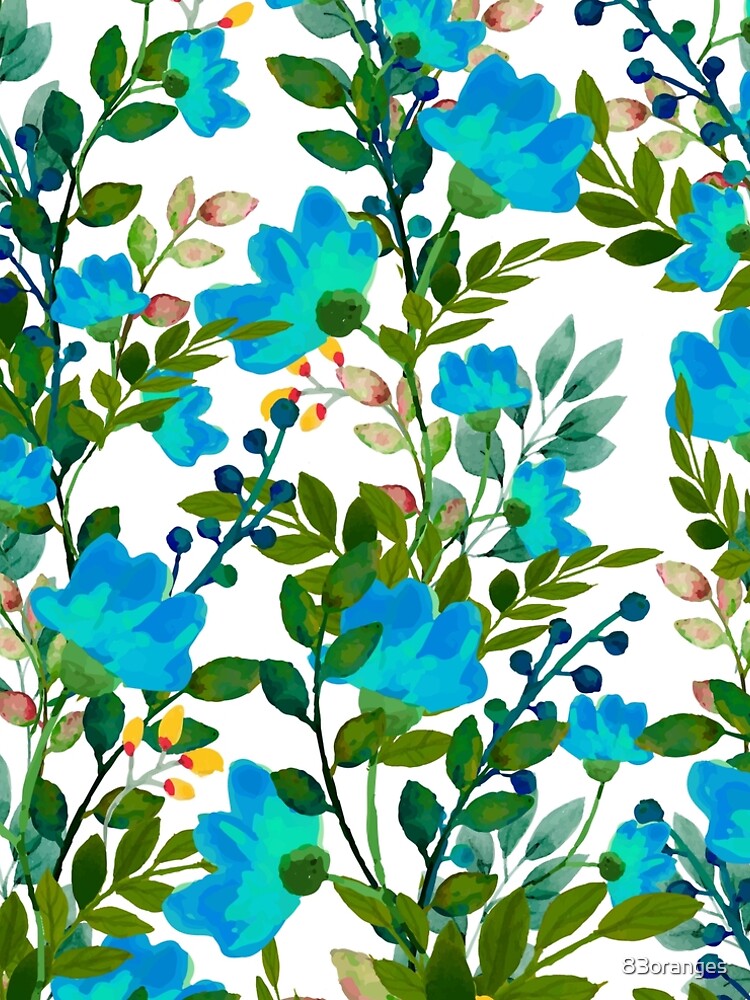 Blue #redbubble #decor #buyart by 83oranges