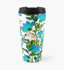 Blue #redbubble #decor #buyart Travel Mug