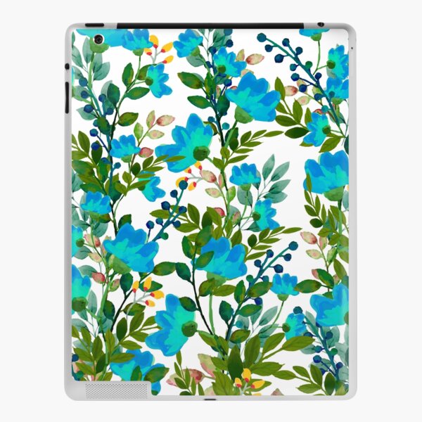 Blue #redbubble #decor #buyart iPad Skin