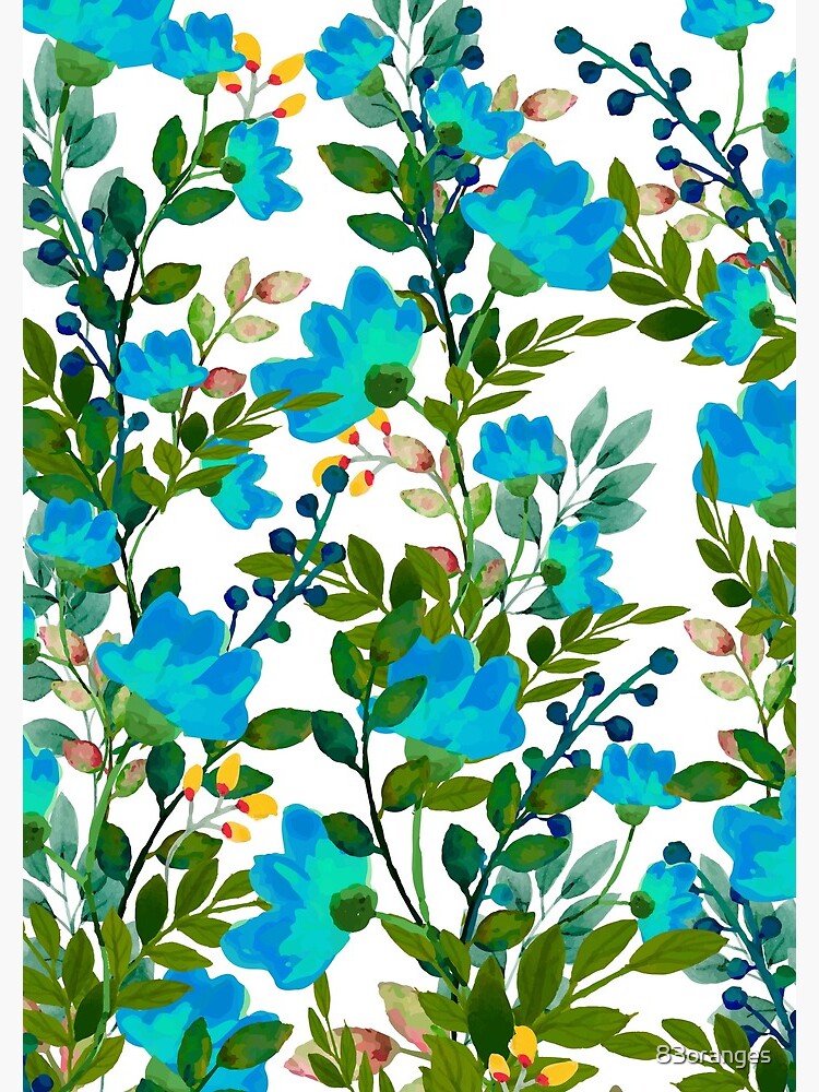 Blue #redbubble #decor #buyart by 83oranges