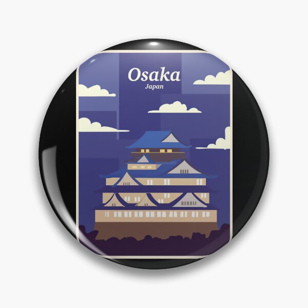 Item preview, Osaka Japan Travel Pink Nice Place designed and sold by ropersmythx88.