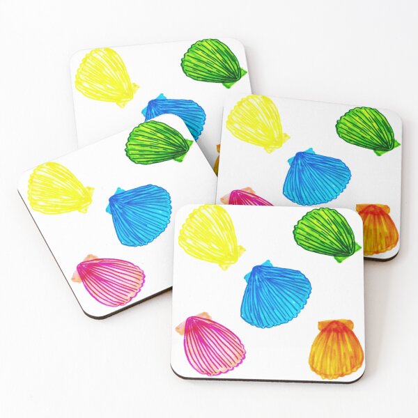 Item preview, Rainbow Scallops designed and sold by Lil-Bit-Batty.
