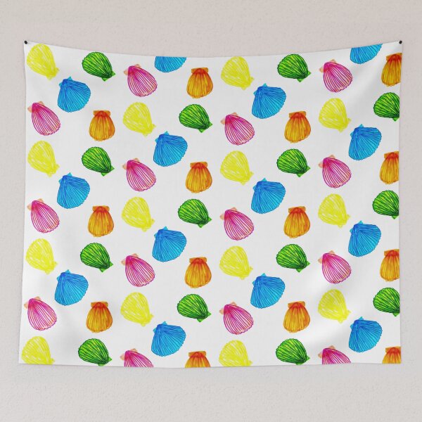 Item preview, Rainbow Scallops designed and sold by Lil-Bit-Batty.