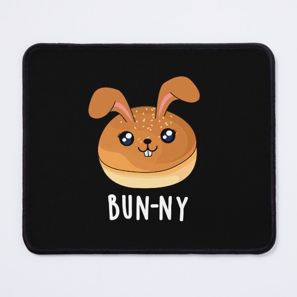 Item preview, Bun-ny Funny Bunny Rabbit Puns (Dark BG) designed and sold by punnybone.