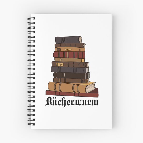 Item preview, Bücherwurm - Bookworm - German Vocabulary - Reading designed and sold by JourneyCreative.