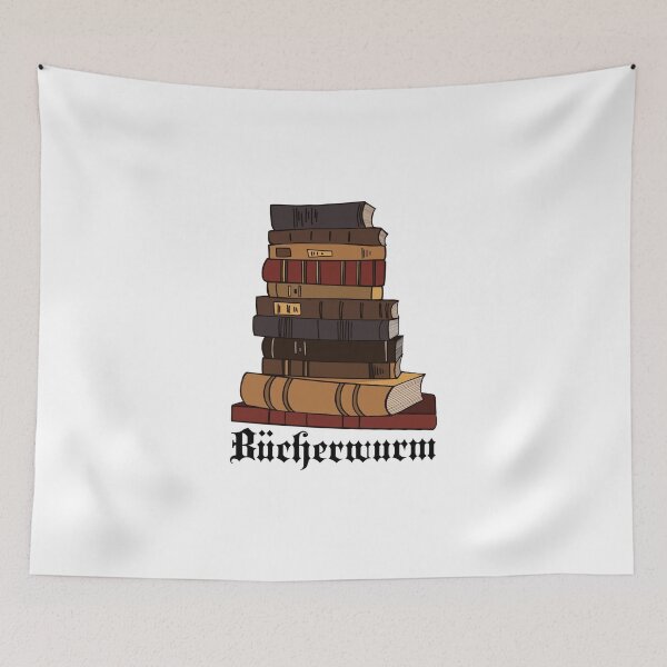 Item preview, Bücherwurm - Bookworm - German Vocabulary - Reading designed and sold by JourneyCreative.