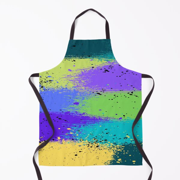 Item preview, Abstract brush strokes paint with splatter designed and sold by calibrit.