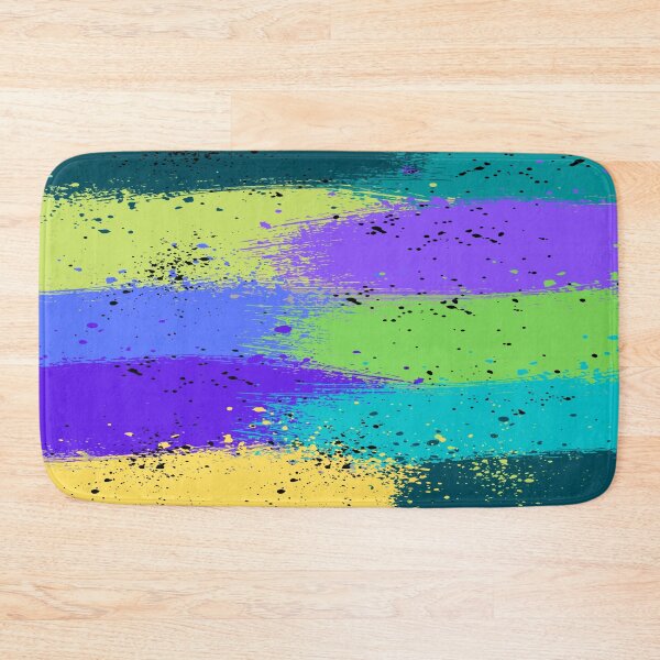 Item preview, Abstract brush strokes paint with splatter designed and sold by calibrit.