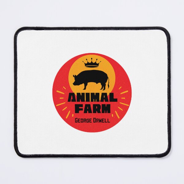Item preview, Animal Farm - George Orwell Classic Dystopian Satire Literature Book Simple Minimal Aesthetic designed and sold by weboftigers.