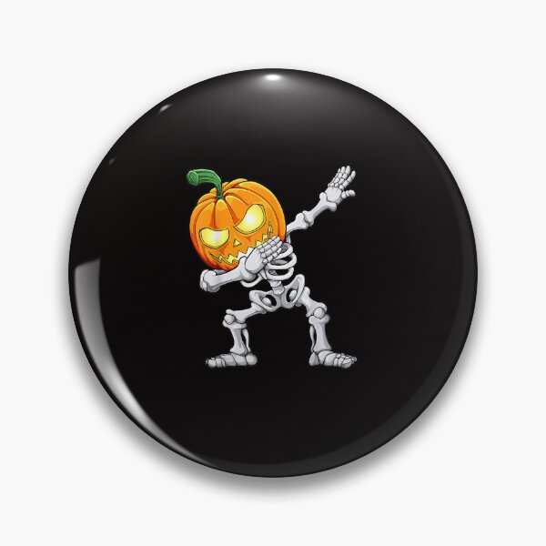 Item preview, Dabbing Skeleton Scary Pumpkin Jack O Lantern designed and sold by arnulfonelia515.