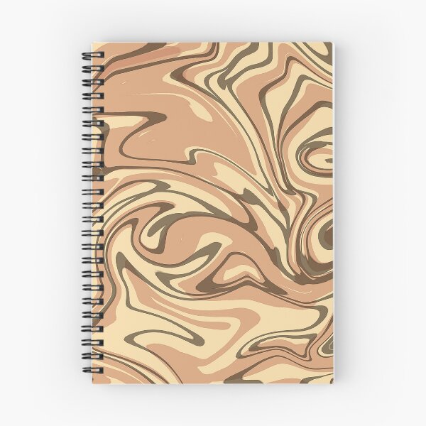 Item preview, Peach Copper Liquid Marble  Abstract Pattern designed and sold by Tamas Das.