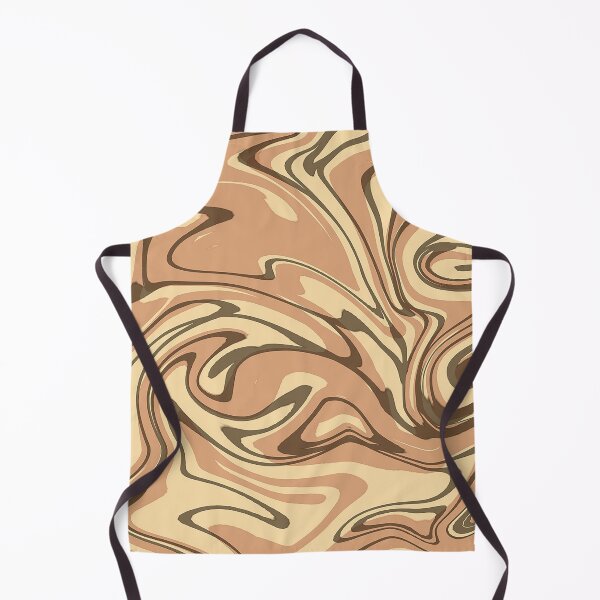 Item preview, Peach Copper Liquid Marble Abstract Pattern designed and sold by Tamas Das.