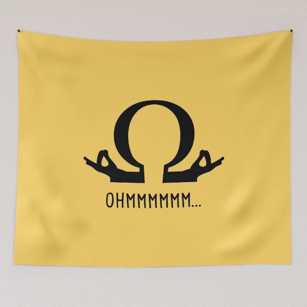 Item preview, Ohm sign relaxation yoga designed and sold by OVMEngemann.
