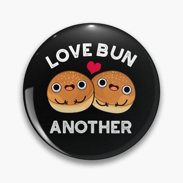 Item preview, Love Bun Another Funny Food Puns (Dark BG) designed and sold by punnybone.