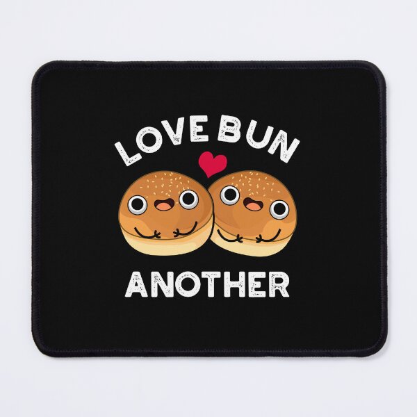 Item preview, Love Bun Another Funny Food Puns (Dark BG) designed and sold by punnybone.