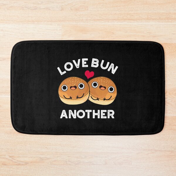 Item preview, Love Bun Another Funny Food Puns (Dark BG) designed and sold by punnybone.