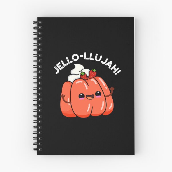 Item preview, Jello-llujah Jello  Funny Food Puns (Dark BG) designed and sold by punnybone.