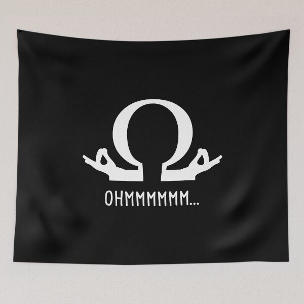Item preview, Ohm sign relaxation yoga designed and sold by OVMEngemann.