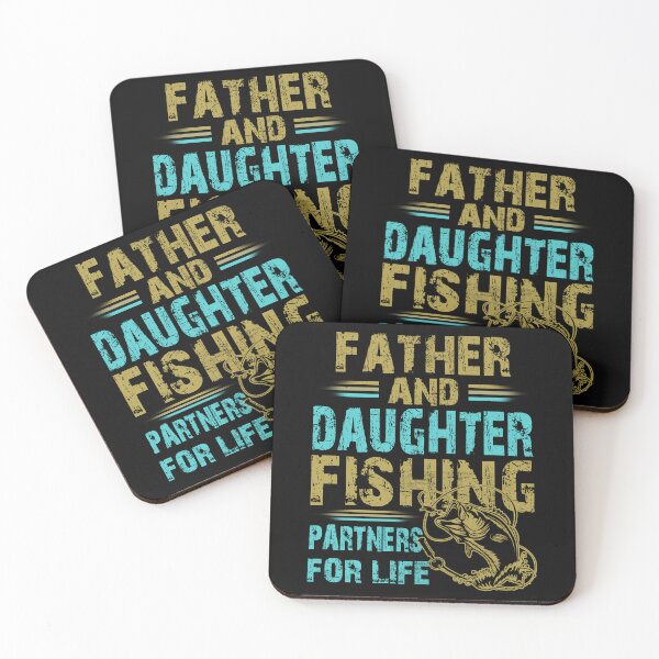 Item preview, Fisherman Dad and Daughter Fishing Partners For Life designed and sold by Simeon	 Dorelus.