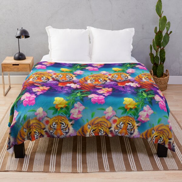 Item preview, Tiger Kittens at Play | Kid's Room | Animated | Fun | Colorful designed and sold by RomantzArtMind.